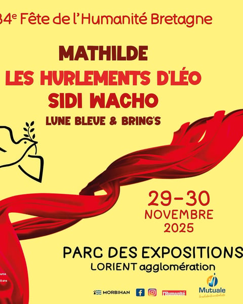Fête de l'Humanité Bretagne 2025