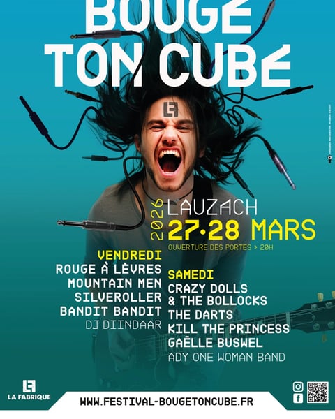 Festival Bouge Ton Cube affiche 2026