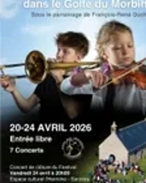 Petites mains symphoniques dans le golfe du Morbihan