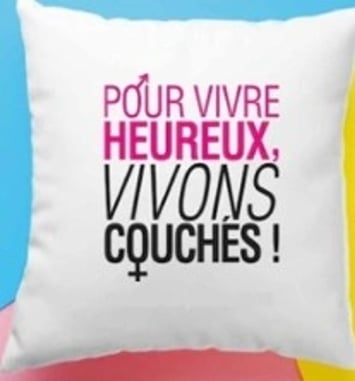 Pour vivre heureux, vivons couchés