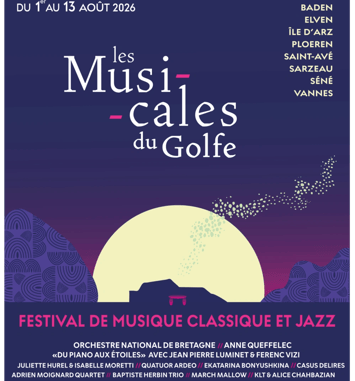 Musicales du Golfe 2026 affiche