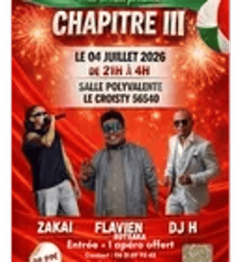 Chapitre III 3 ans Gas'Breizh et DJ H et Zakai et Flavien Rotsaka