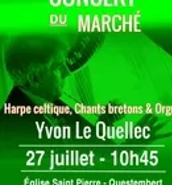 Yvon Le Quellec : Harpe celtique, chants bretons et orgue