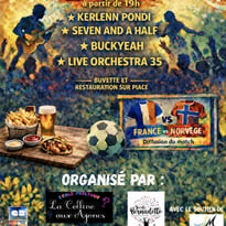 Kerlenn Pondi, Seven and a Half, Buckyeah et Live Orchestra 35