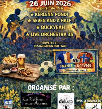 Kerlenn Pondi, Seven and a Half, Buckyeah et Live Orchestra 35