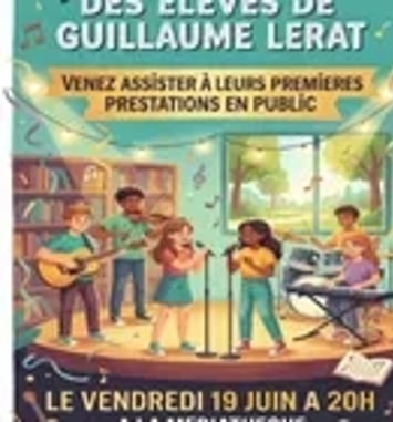 Audition des élèves de Guillaume Lerat
