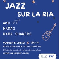 Jazz sur la Ria avec Namas et Mama Shakers