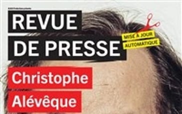 Christophe Alévêque dans Revue de presse