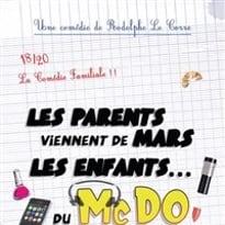 Les parents viennent de Mars, les enfants du McDo