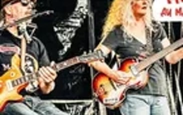 Blues Musik au Marché : Black Cat Joe et Miss Corina