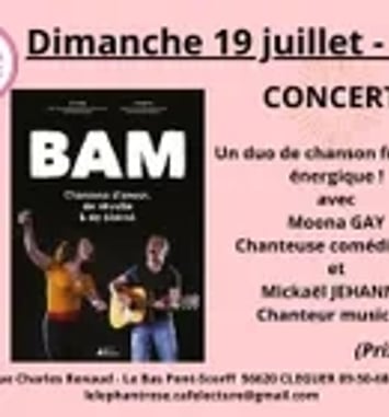 Duo Bam Mickaël Jehanno et Moona Gay