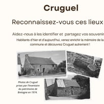 Cruguel d'hier à aujourd'hui : photos anciennes et visite du bourg