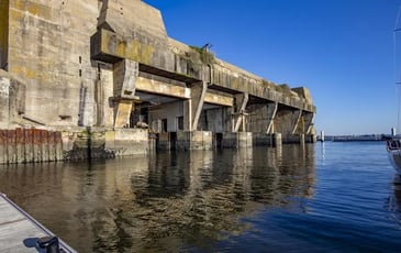 Le blockhaus J3 de la Base de Sous-marins