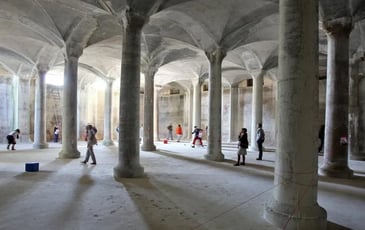 Vibragong, Bain sonore au réservoir, une visite sensorielle