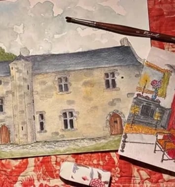 Quand les couleurs et l'architecture se rencontrent !