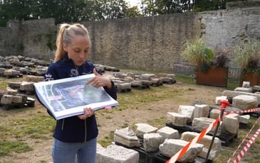 Après l'effondrement... les coulisses de la renaissance du château de Pontivy