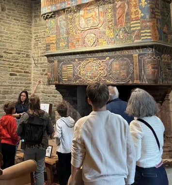 Visite du château de Pontivy en langue des signes françaises