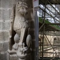 Premiers résultats de l'étude archéologique menée pendant le chantier de restauration de la nef