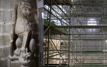 Premiers résultats de l'étude archéologique menée pendant le chantier de restauration de la nef