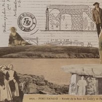 Animation collage, Cairns postales