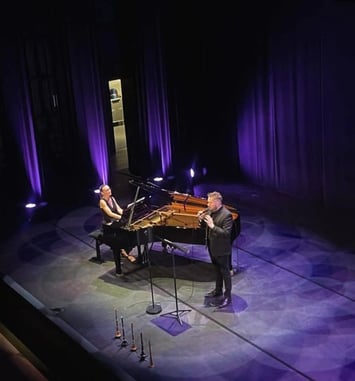 Pêr-Vari-Kervarec et Caroline Faget