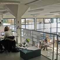 Visite de l'Ecole européenne supérieure d'art de Bretagne, site de Lorient