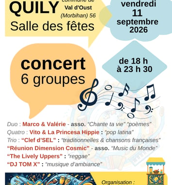 6 groupes à Quily