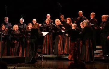 Concert de Nova Voce à l'église