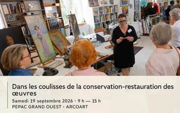 Dans les coulisses de la conservation-restauration des œuvres