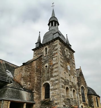 Visite de l'église de Lanouée