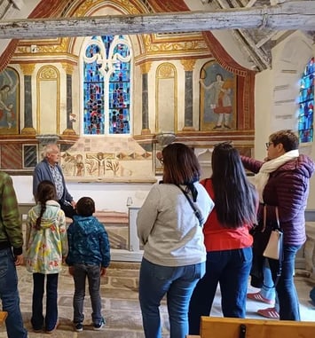 Les peintures murales de la chapelle Saint-Clément d'Elven