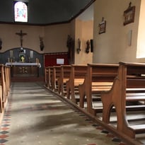 Visite de l'église des Forges