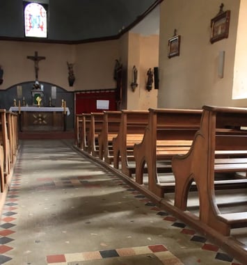 Visite de l'église des Forges