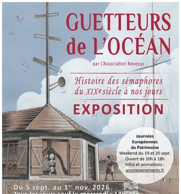 Visites commentées de l'exposition "Guetteurs de l'Océan"