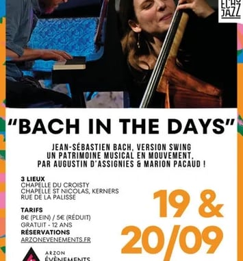 Concert "Bach in the Days" d'Augustin d'Assignies et Marion Pacaud