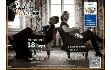 Concert du duo Soul Kolors
