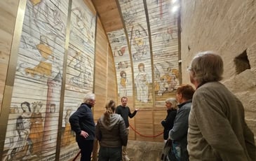 Visite de la chapelle Notre-Dame de Carmès