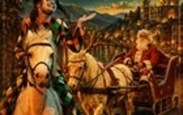Le Père Noël et les Arlequins en Italie, conte de Noël