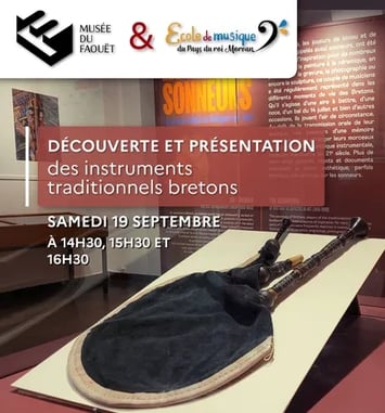 Découverte et présentation des instruments traditionnels bretons