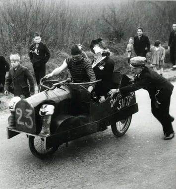 Le carnaval d'Auray des années 1950