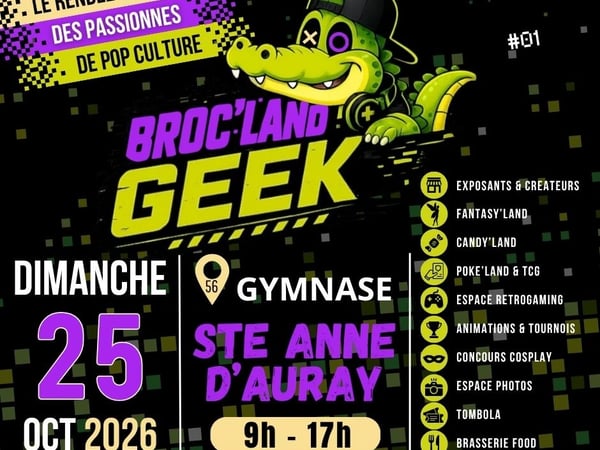 Broc Land Geek - Ste Anne d'Auray 2026