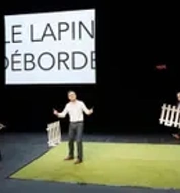 Le problème Lapin - Frédéric Ferrer et la Cie Vertical Détour