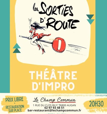 Théâtre d'improvisation avec Les Sorties de route