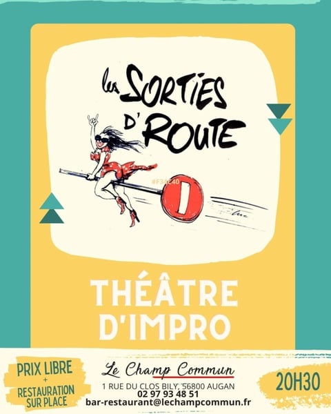 Théâtre d'improvisation avec Les Sorties de route