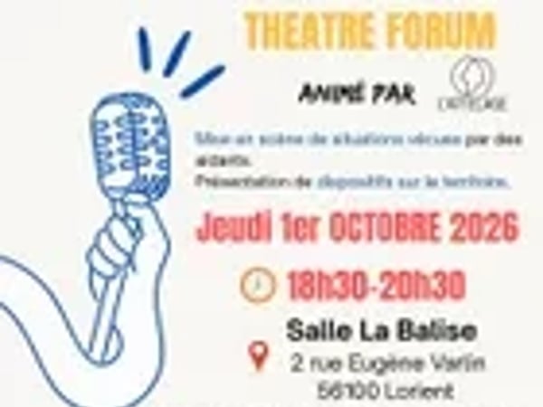 Aidant, parlons-en ! Théâtre forum animé par la compagnie Attelage