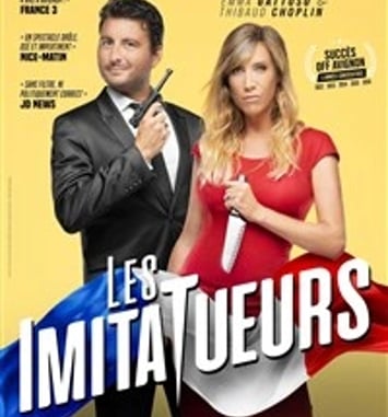 Emma Gattuso et Thibaud Choplin dans Les Imitatueurs