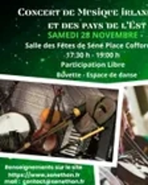 Temps d'M et Concert Dansant de Musique Irlandaise et des Pays de l'Est