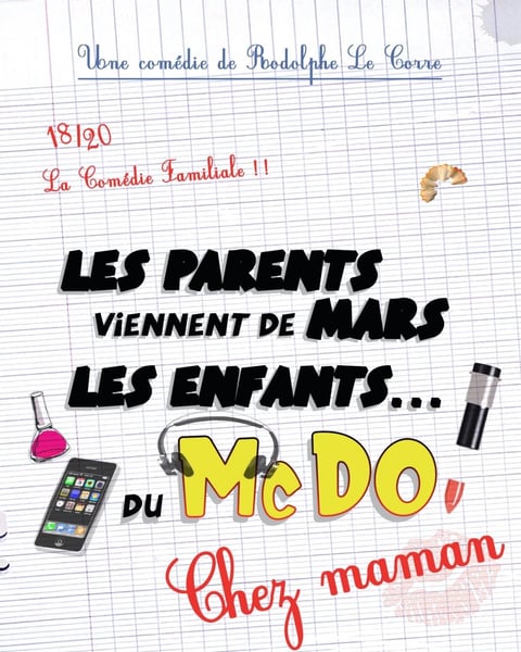 Les parents viennent de Mars, les enfants du McDo