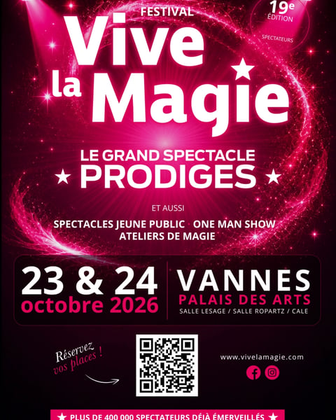 Festival Vive la Magie à Vannes