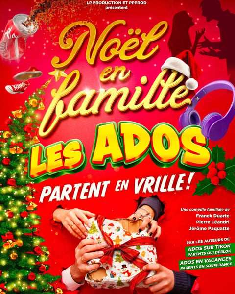 Noël en famille, les ados partent en vrille !